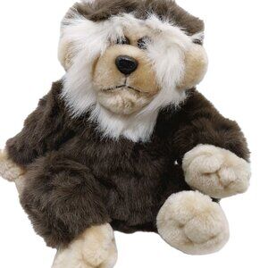 Animal Express Monkey Hand Puppet Plush Stuffed Animal 10" 1978